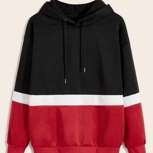 Red, White, Black and Warm hoodie